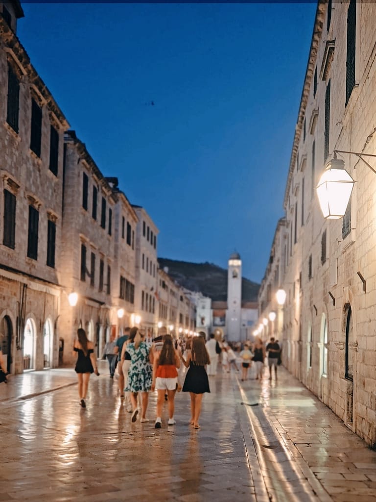 Dubrovnik´s Old Town by Night